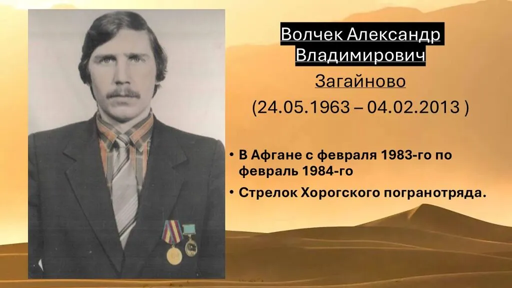 Волчек Александр Владимирович