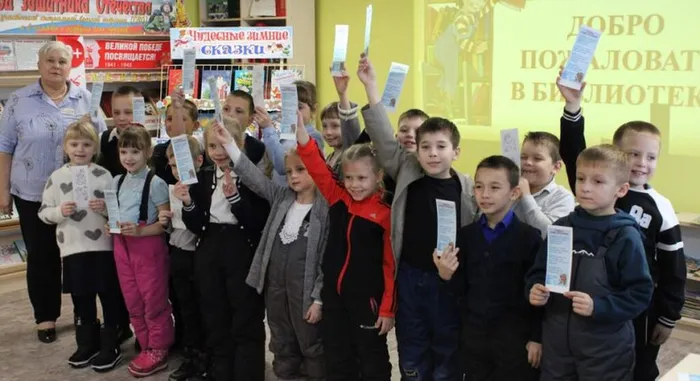 Ребятишки, приходите в гости к книжкам!