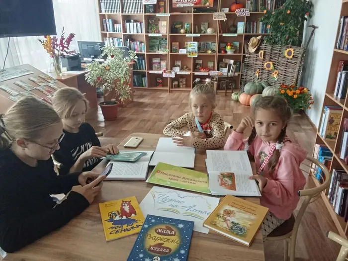знакомство с творчеством алтайских писателей