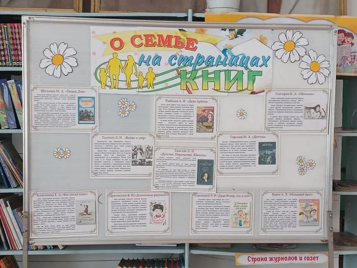 О семье на страницах книг